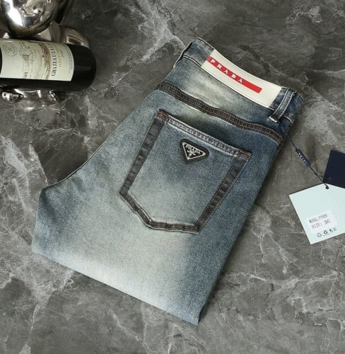 💕 프** 로고 패치 워싱스판 데님진➡️수입최고급(봄제품)