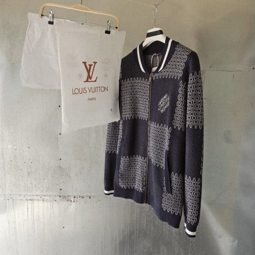 💕 루* 다미에 퀼티드 코튼 보머