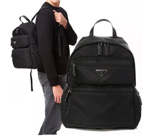 💕 프** 투지퍼포켓 나일론 백팩 2VZ025 973 F0002