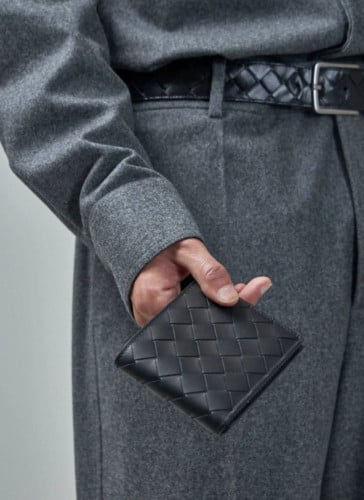 💕 보** 미디움 인트레치아토 반지갑➡️수입최고급