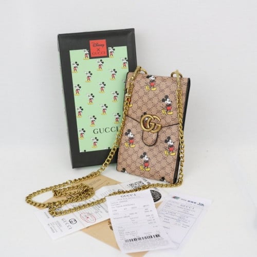 👹구찌 디즈니 체인 폰가방 크로스백👹