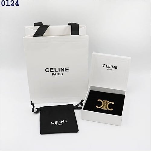 👹셀린느 트리옹프 골드 브로치👹