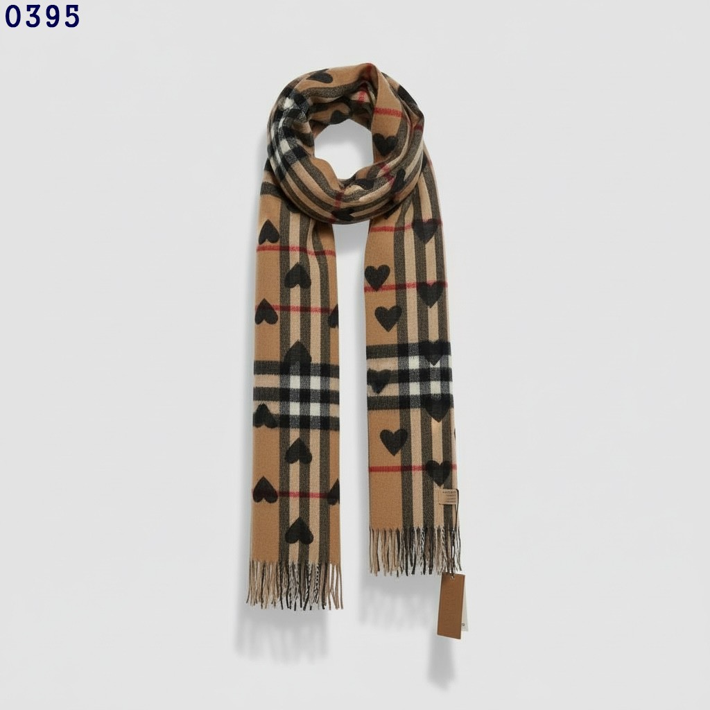 👹버버리 하트 체크 머플러👹