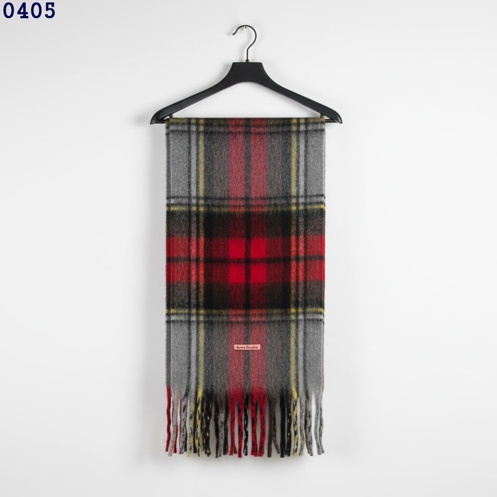 👹아크네 스튜디오 모헤어 체크 울 머플러👹