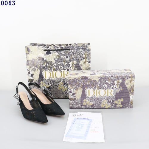 👹디올 시스루 메시 슬링백 펌프스👹