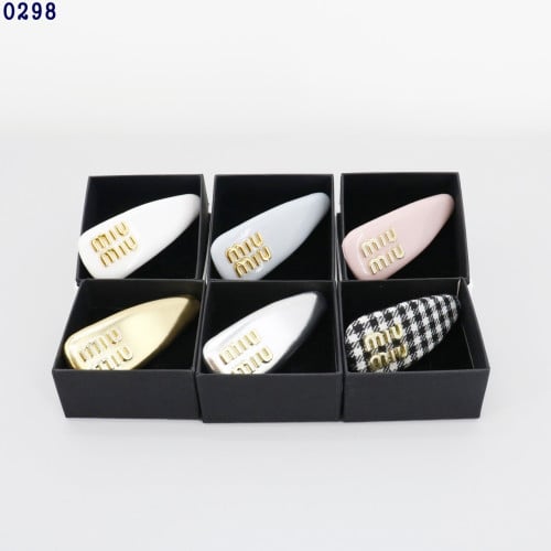 👹미우미우 컬러 헤어핀👹