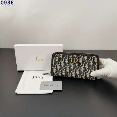 👹디올 30 몽테인 보이져 오블리크 지퍼 장지갑👹