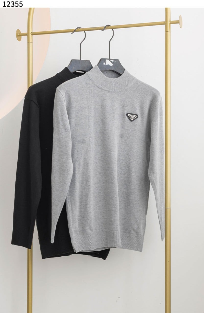 #프라다 [PRADA] 남성 반폴라 니트 신상입고💢 #상의 #니트 #12355