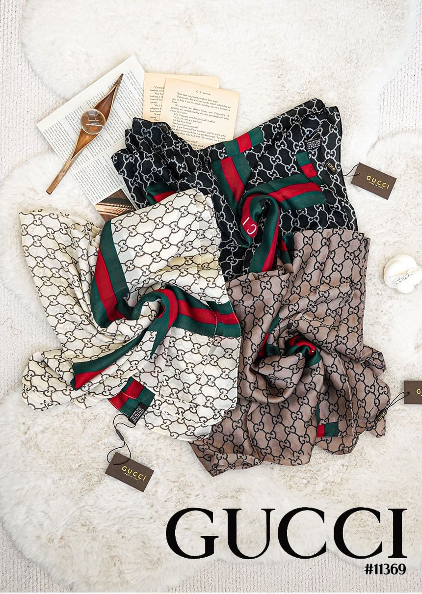 🔆 [GUCCI] 구찌 GG프린트 실크 스카프🔆