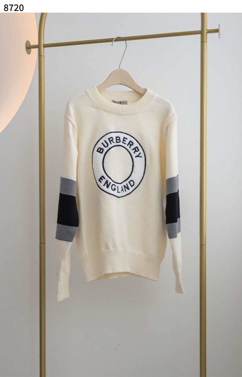 #버버리 [BURBERRY] 버버리 HURLEY 로고 스트라이프 니트 신상입고💢 #상의 #니트 #8720