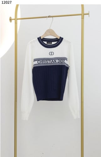 #디올 [Christian Dior] 리비에라 스웨터 코튼 립드 니트 신상입고💢 #상의 #니트 #12027