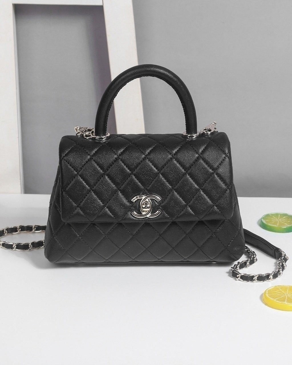 💕 샤* 코코 탑핸들 캐비어