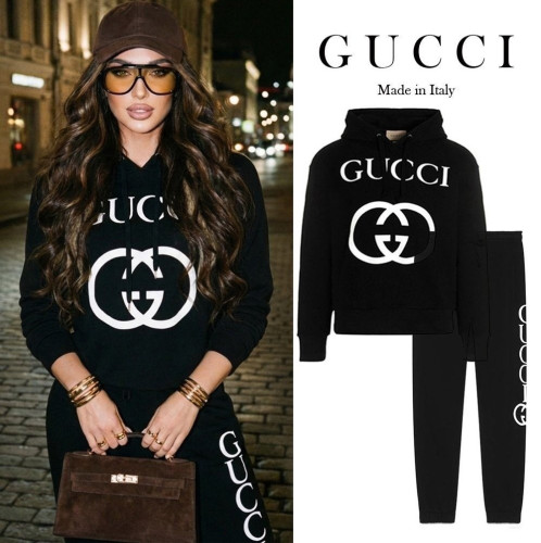 ⚪⚪▫️ G♡CCi BIG LOGO HOOD SET ▫️⚪⚪