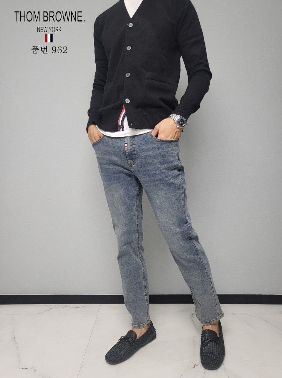 TB 틴블루 청바지