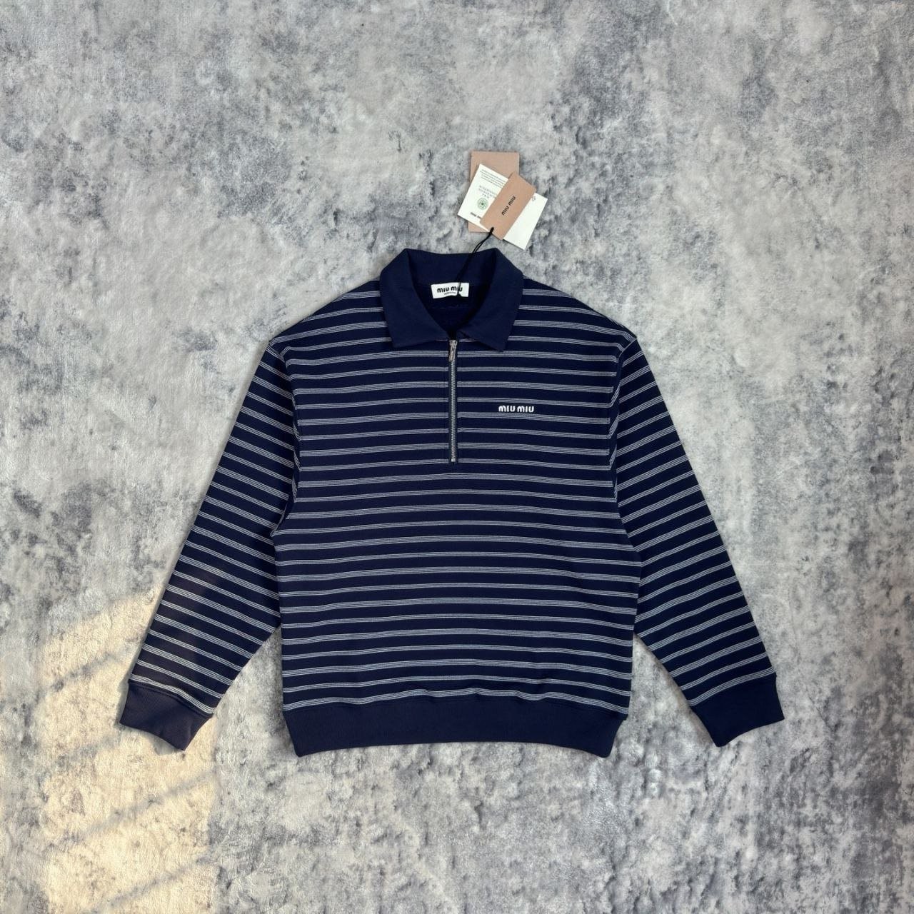 💕 미*** 25 스트라이프 지퍼 폴로 셔츠 - 수입 👑프리미엄👑