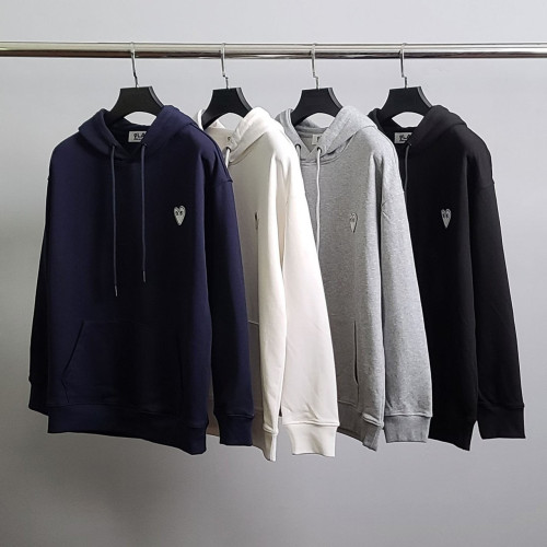 💕 꼼* 화이트와펜 코튼 후드티