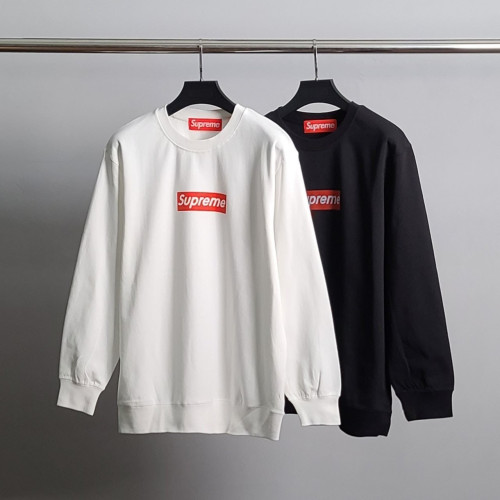 💕 슈** 레드박스로고 코튼 맨투맨