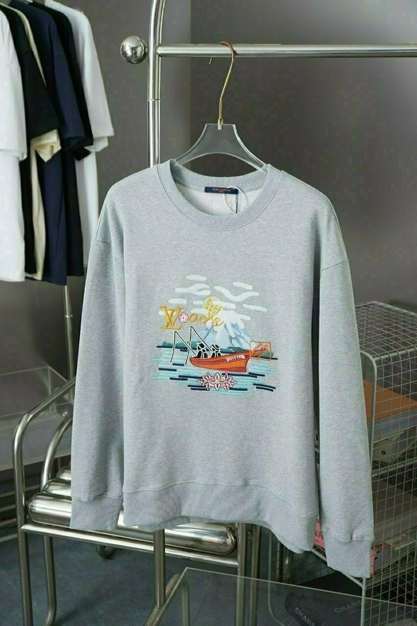 💕 루* 피싱보트자수 맨투맨