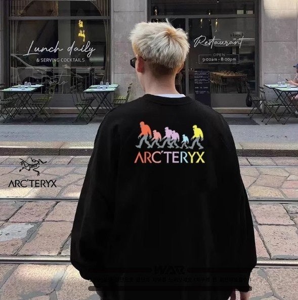 💕 아**** 피플 로고 디자인 긴팔티셔츠 (시보리없음)