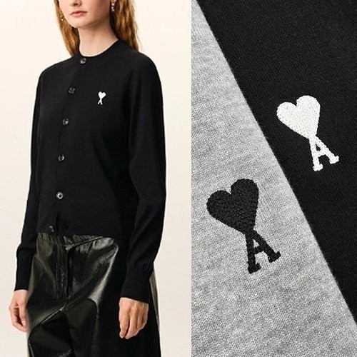 💕 아* 스몰하트 라운드가디건