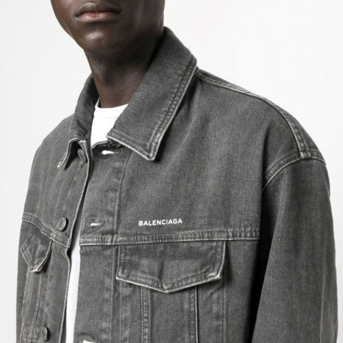 💕 발**** 영문로고 데님자켓