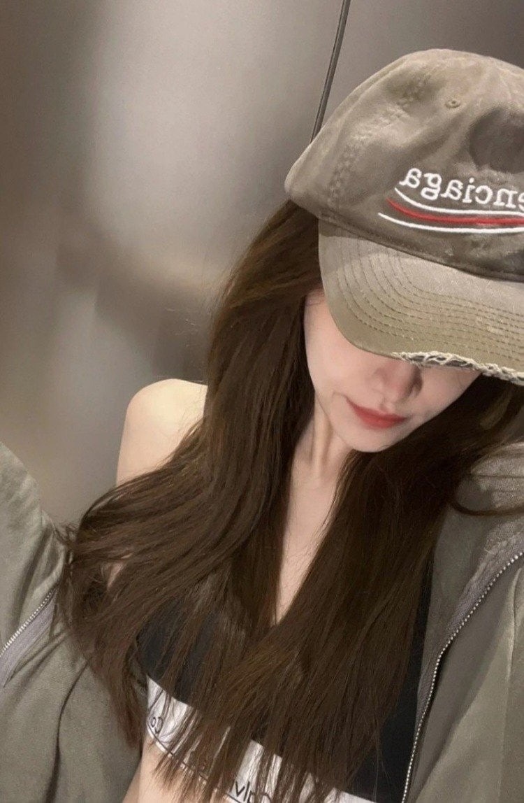 💕 발**** 웨이브 로고 자수 폴리티컬 빈티지 볼캡✔수입