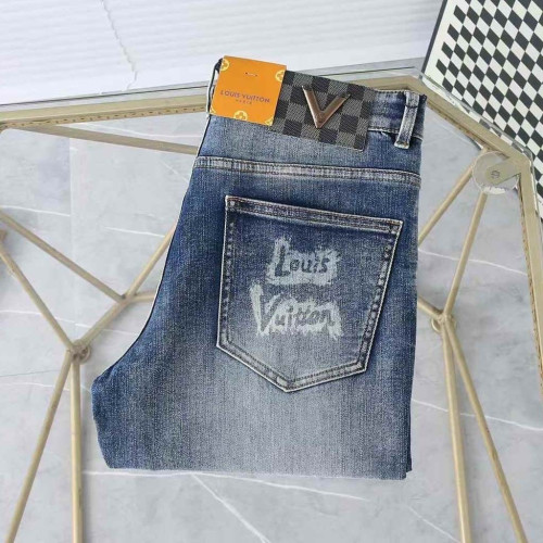 #루이비통 [ L.V ] 수입 레터링 프린팅 스판 데님 팬츠 입고💢 #청바지 #팬츠 #하의