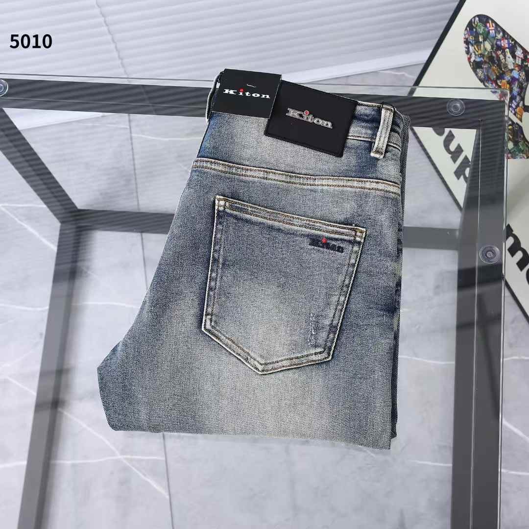 #키톤 [ K*ton ] 수입 블랙패치 스판 데님 팬츠 입고💢 #청바지 #팬츠