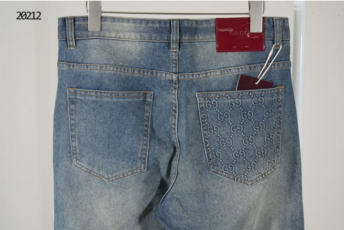 🔆 [GUCCI] 구찌 에나멜 패치 GG 엠보 포켓 데님진 🔆
