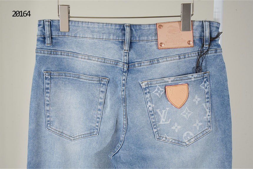 🔆 [LOUIS VUITTON] 루이비통 모노그램 포켓 패치 데님진 🔆