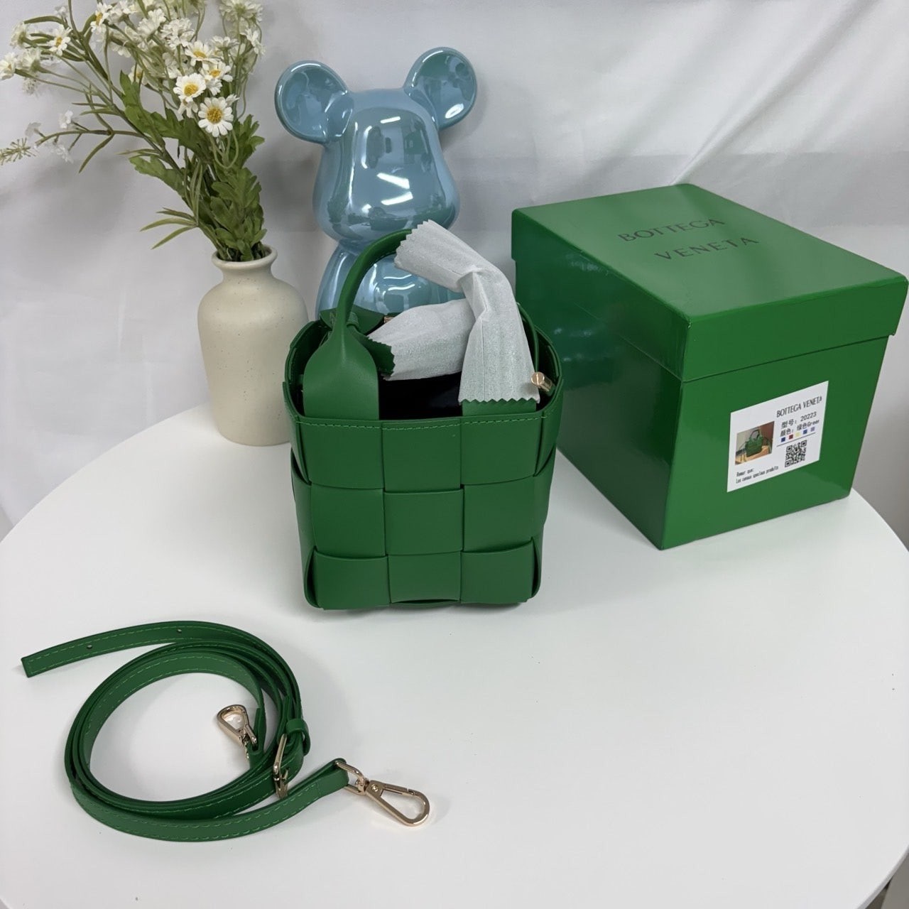 💕 보** 카세트 버킷백