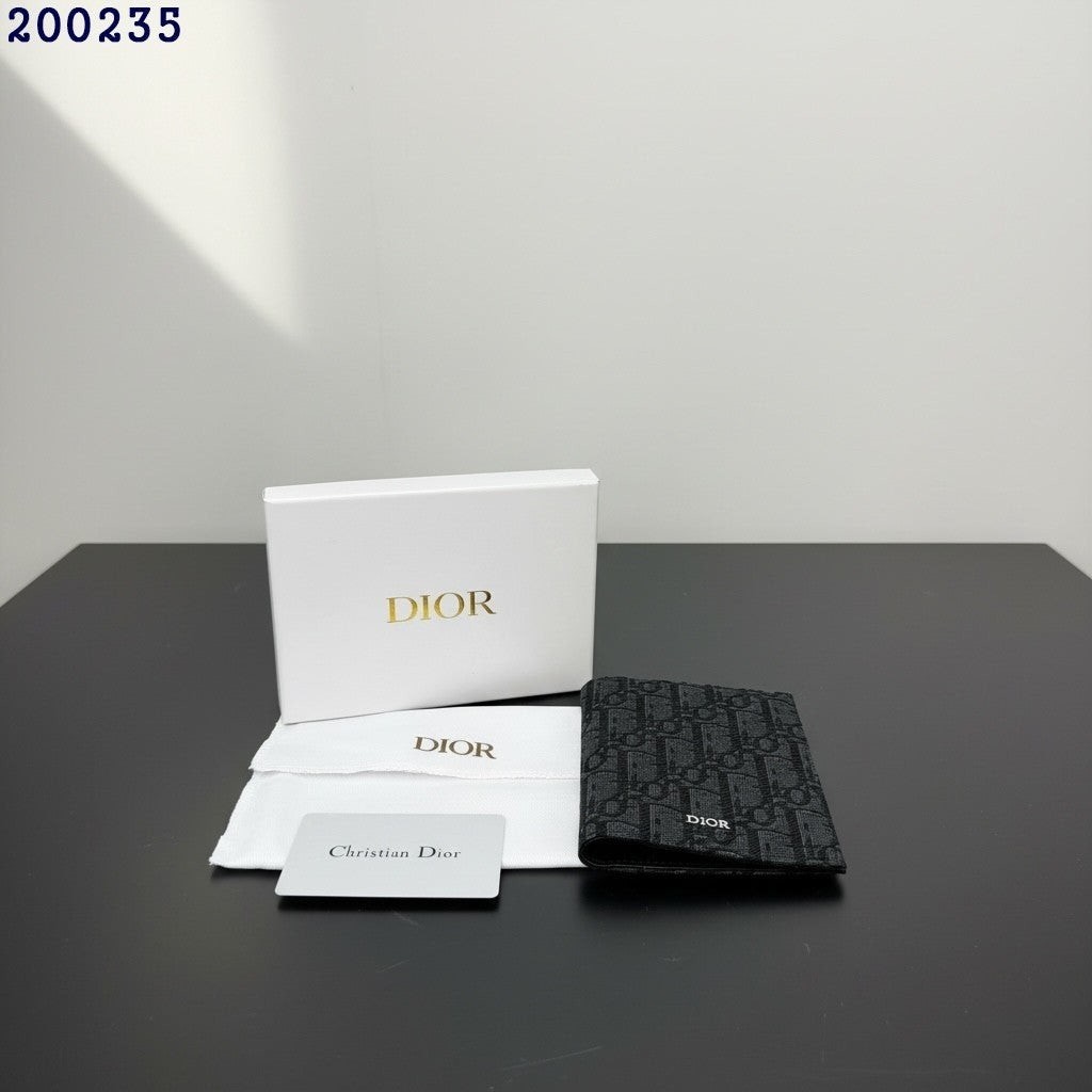 💕 디* 오블리크 자카드 여권지갑 (오블리크 블랙)