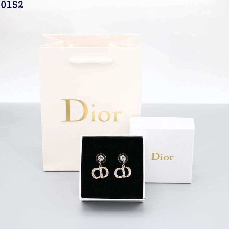 💕 디* CD 크리스탈 골드 이어링