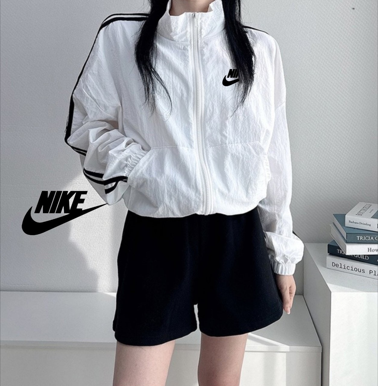 나 자수로고 노티바람막이 1500