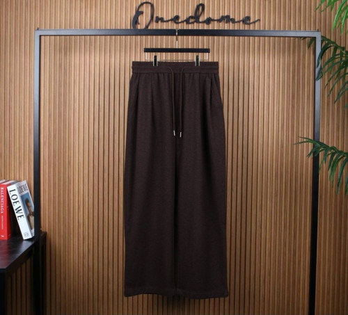 #팬츠 [질 샌더 브라운 코튼 밴딩 와이드 팬츠] (nav 259669)