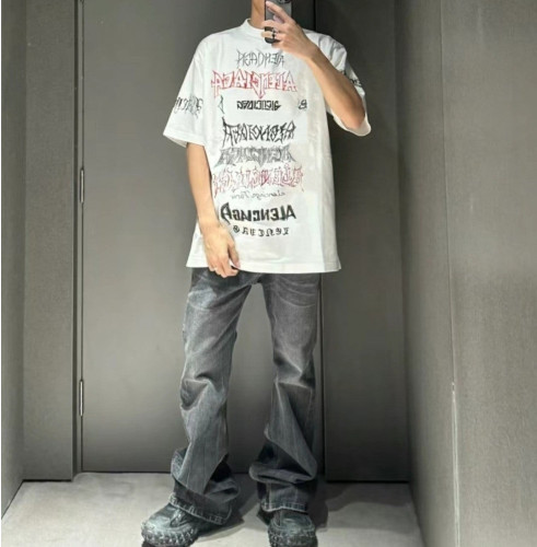 #반팔상의 수입 발렌시아가 TPVM1 902 라운드 티셔츠 (vin 477400)