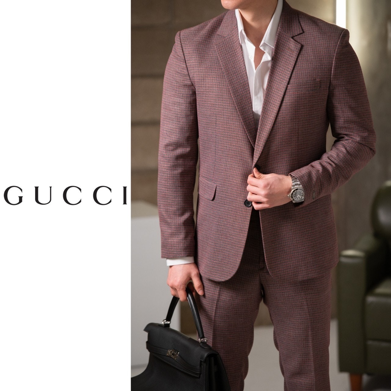 #남성정장 SS26 백화점판 "체크와인" < 하이엔드급> (dmd 119787)