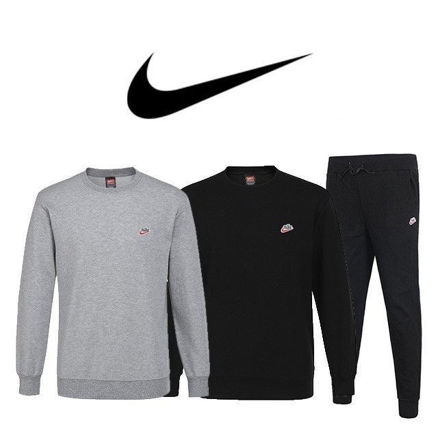 💕 나** 로고 패치 트레이닝 맨투맨 조거 팬츠 세트