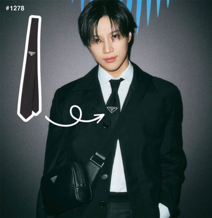 🍀 [PRADA] 프라다 삼각로고 넥타이 🍀