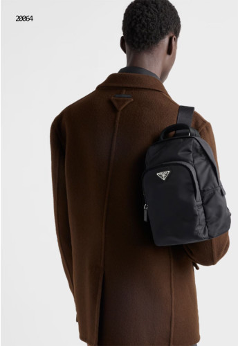 🔆 [PRADA] 프라다 리나일론 사피아노 가죽 백팩 🔆