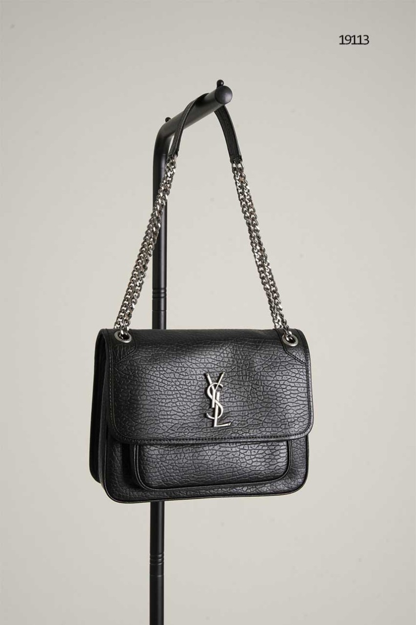 🔆 [SAINT LAURENT] 생로랑 니키 레더 숄더백 🔆