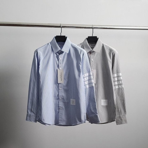 💕 톰* 화이트완장 스트라이프 셔츠