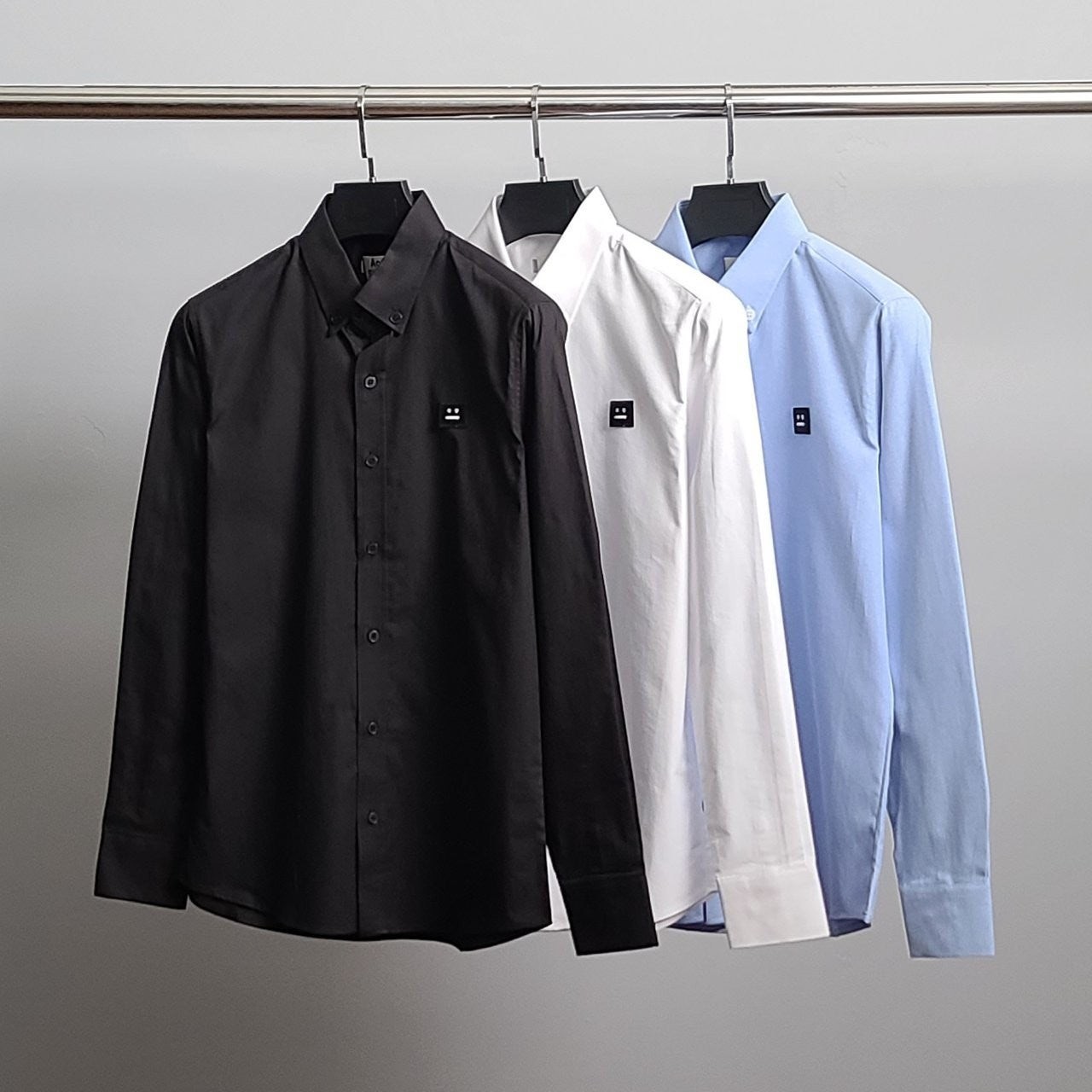 💕 아** 블랙와펜 옥스포드 셔츠