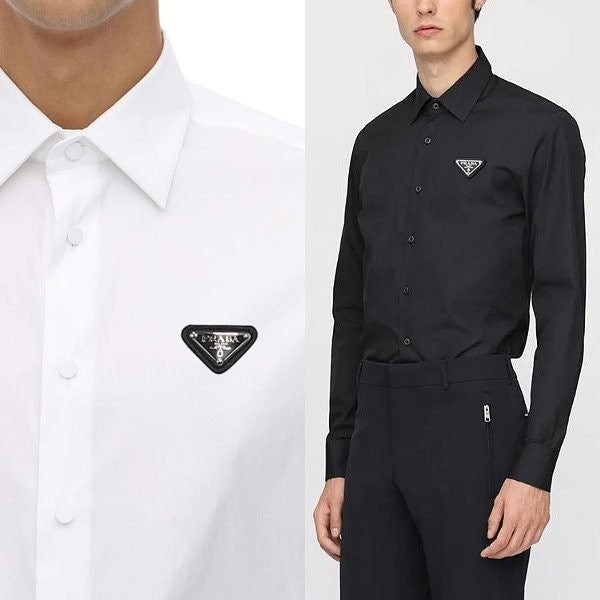 💕 프** 플레이트 솔리드셔츠