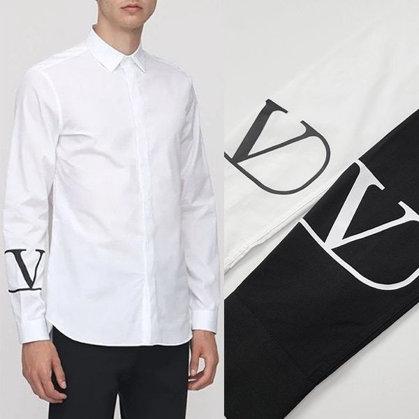 💕 발*** V로고 옥스포드 셔츠