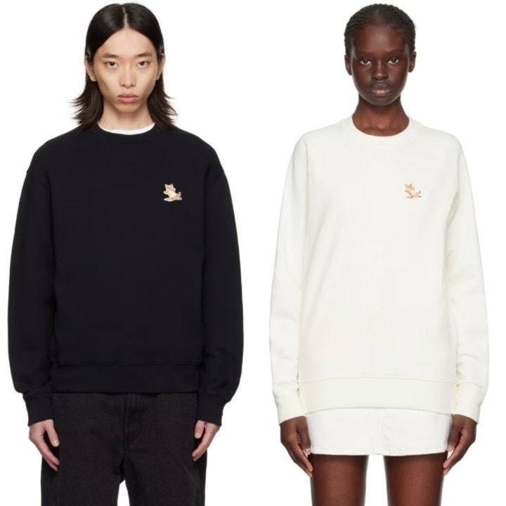 💕 메* 키츠네 칠랙스 레귤러 맨투맨(남여공용)