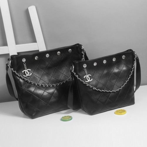 💕 샤* 스터드 체인 버킷백 은장