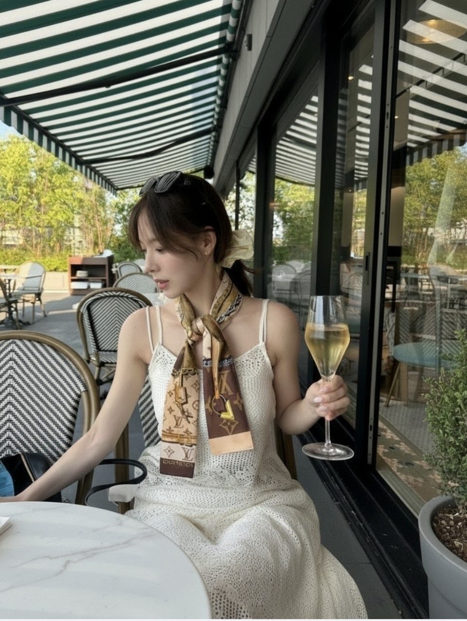 💕 루* 실크 모노그램 컨피덴셜 방도