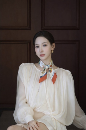 💕 에*** 오랑쥬 트윌리 실크 방도