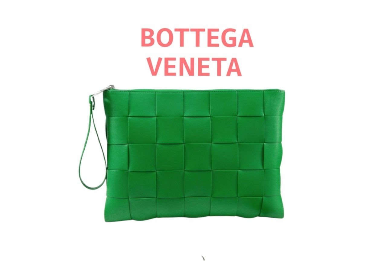 💕 보** 인트레치아토 어반 레더 클러치 649616 VBWD3 3135ㅡ 그린 color ❤풀박스❤️